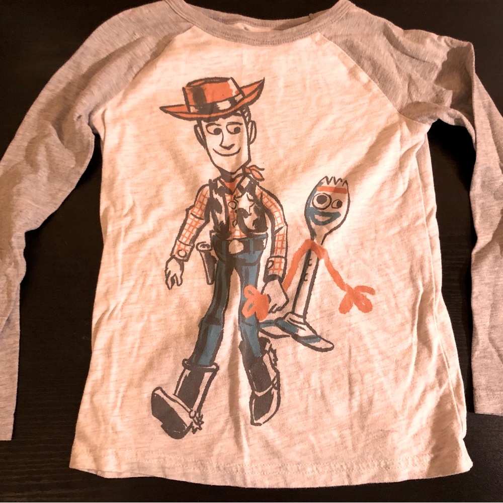 Disney Jumping Beans Toy Story Long Sleeve Shirt Boys Size 6